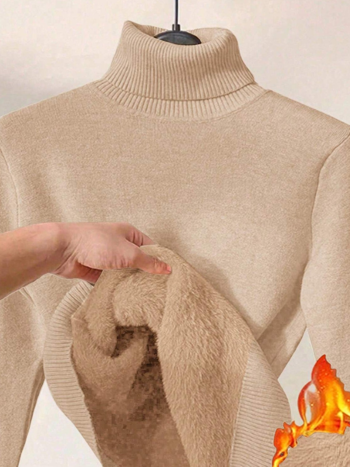 Winter Flow Knit – Bajo Asimétrico Confortable